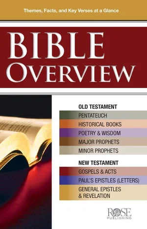 Pamphlet: Bible Overview: Know Themes, Facts, and Key Verses at a Glance