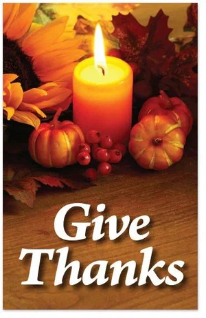 Tract: Give Thanks-  20 Pk