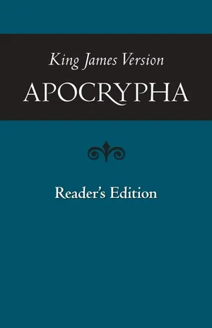 Apocrypha-KJV-Reader's Paperback