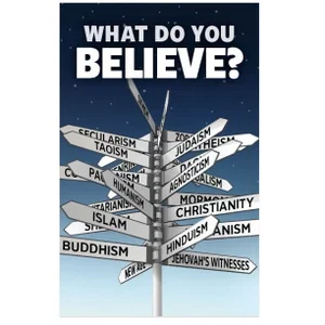 Tract: What Do You Believe? - 100 Pk KJV