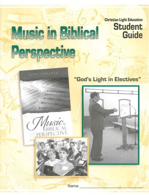 Music in Biblical Perspective Workbook