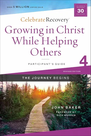 Celebrate Recovery: Growing in Christ PG 4