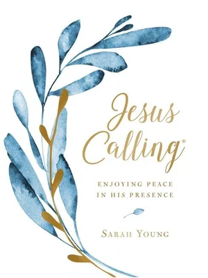 Jesus Calling: Enjoying Peace in His Presence, Large Text Cloth Botanical,
