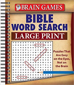 Brain Games Bible Word Search Large Print