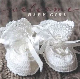 Card Individual Baby Girl Hebr. 6:14