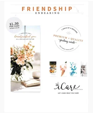 ICare- Friendship Endearing Card Package