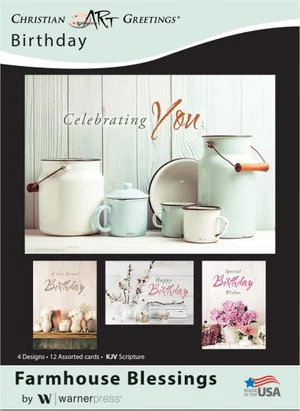 Farmhouse Blessings Boxed Birthday Cards