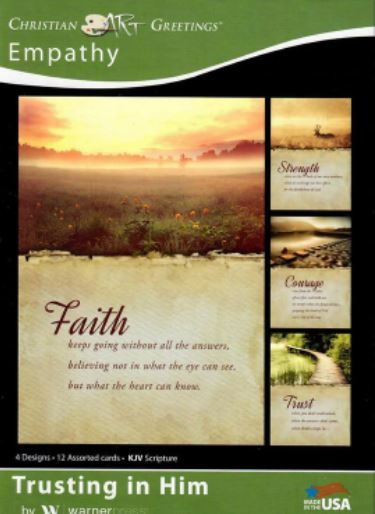 Cards - Empathy, Trusting in Him Boxed