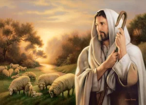 The Lord is My Shepherd 5x7 Print