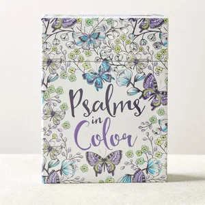 Psalms in Colour: Cards to Colour and Share -Box of 44