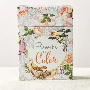 Proverbs in Colour: Cards to Colour and Share -Box of 44
