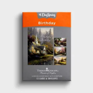 Cards Birthday - Boxed - Thomas Kinkade