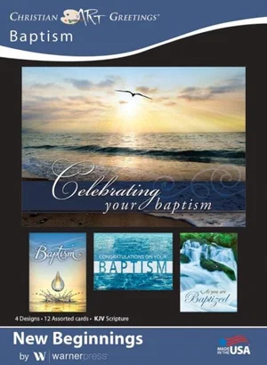 Cards - Baptism, New Beginnings Boxed