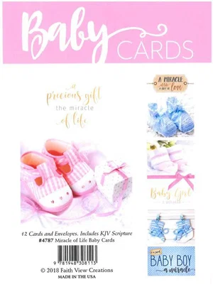 Cards Baby The Miracle of Life Boxed