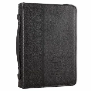 BC: Classic Luxleather Black Proverbs 3:6 Large