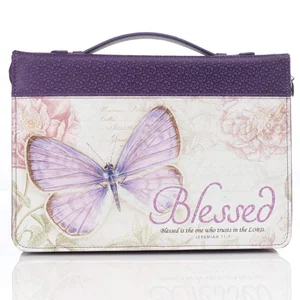 BC: Purple Botanic Butterfly Blessings "Blessed""