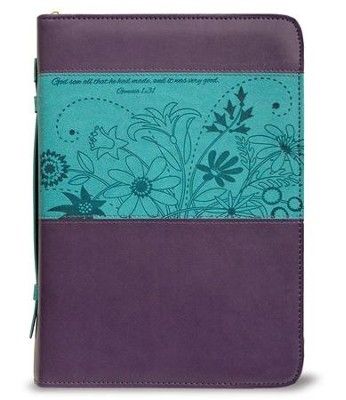 Image of BC: God Saw All That He Made Purple/Teal XLarge