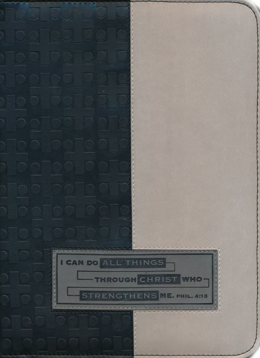 Image of BC: I Can Do All Things Black/Tan XLarge