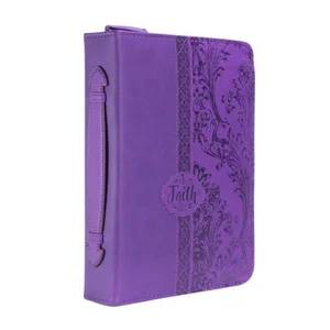 BC: Divine Details Faith Purple Large