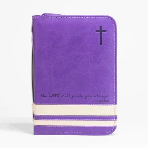 BC: Purple w/ Cream Stripe XL