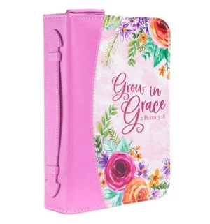 BC :Grow in Grace, Pink Floral, Large
