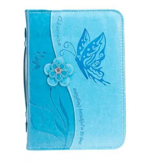 BC: Teal Blue Butterfly XLarge