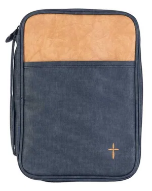 BC: Black & Tan With Cross - Large