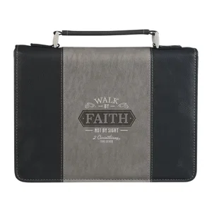 BC: Walk by Faith Faux Leather Classic Large - Isaiah 40:31