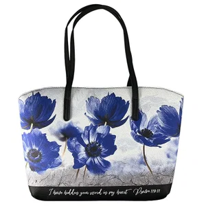 BC: Psalm 119:11 Floral Wedge Black XL