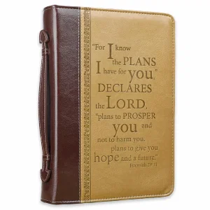 BC: I Know The Plans Burgundy/Sand Large