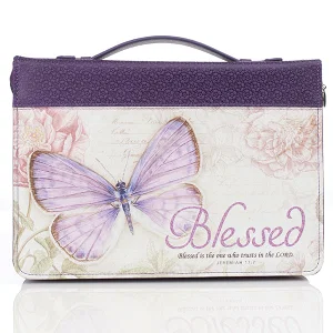 BC: Purple Botanic Butterfly Blessings Blessed Medium