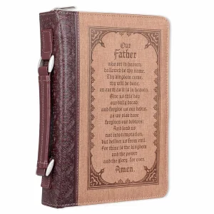BC: The Lord's Prayer, Two-Tone Brown, Large -