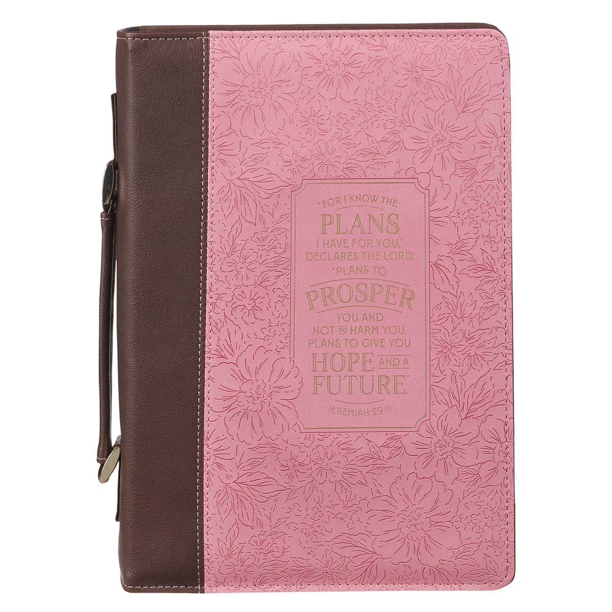 Bible Cover Pink Fashion I Know The Plans Jer. 29:11