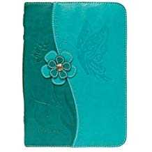 BC: Teal Blue Butterfly Medium