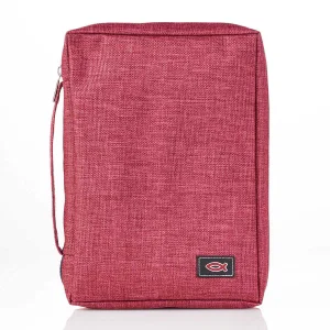 BC: Burgundy Poly-Canvas Value with Fish Badge Small
