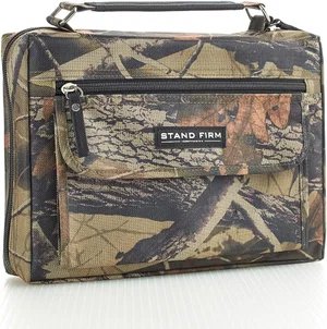 BC: Organizer Two-fold Camouflage Stand Firm Patch 1 Cor. 16:13 - Large