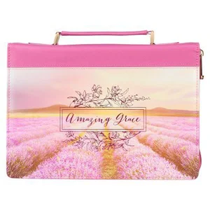 BC: Fashion Pink/Flower Field Printed Amazing Grace - Large