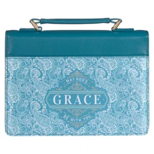 BC: Fashion Teal/Paisley Printed God's Grace - Large