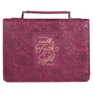 BC: Fashion Ruby Walk by Faith 2 Cor. 5:7 - Large