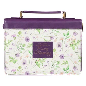 BC: Fashion Purple Blessed Lam. 3:22-23 - Large