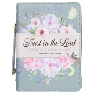BC: Fashion Teal Trust Prov. 3:5 - Large