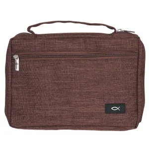 BC: Value Brown Ichthus Patch - Large