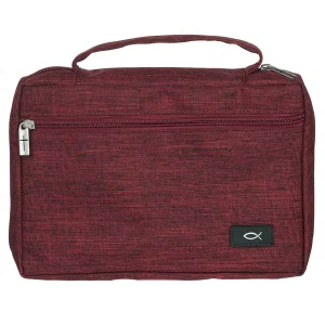 BC: Value Burgundy Ichthus Patch - Large