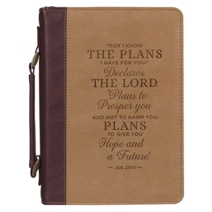 BC: Classic Two-tone Plans Jer. 29:11 - Large
