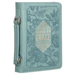 BC: Fashion Teal Saved by Grace Eph. 2:8 - Large