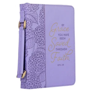 BC: Fashion Lilac By Grace You've Been Saved Eph. 2:8 - Medium