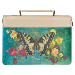 BC: Fashion Taupe/Butterfly Printed Hope Isa. 40:31 - Medium