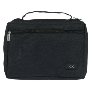 BC: Value Black Ichthus Patch - Medium