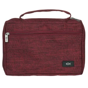 BC: Value Burgundy Ichthus Patch - Medium
