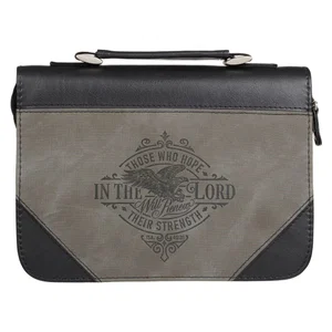 BC: Classic Grey/Black Hope in the Lord Isa. 40:31 - Ex Large